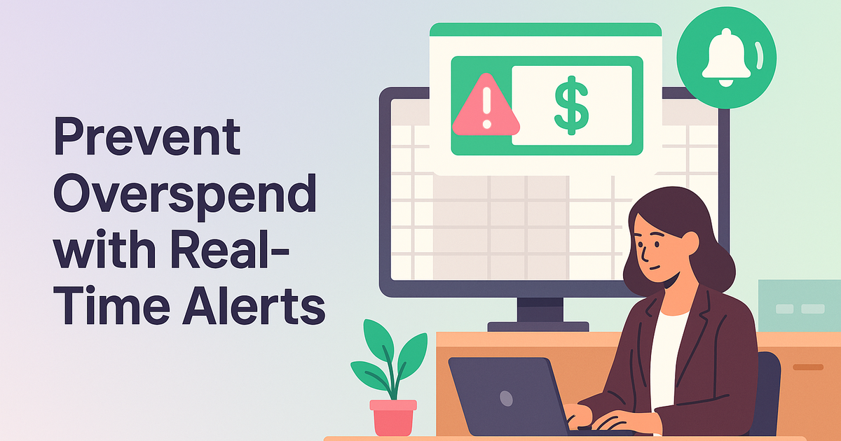 Real-Time Budget Guardrails: Preventing Department Overspending